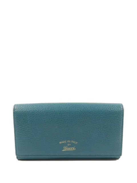 Gucci Pre-Owned GG long wallet