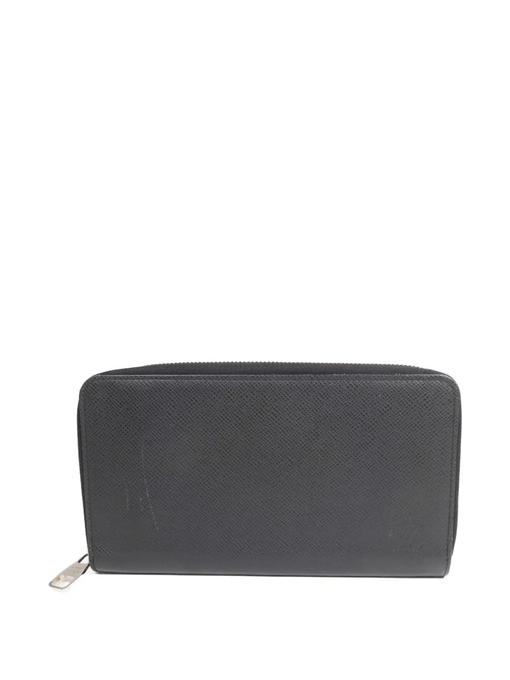 Louis Vuitton Pre-Owned Taiga leather zipper long wallet - Nero