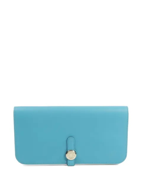 Hermès Pre-Owned 2015 GM Dogon leather wallet