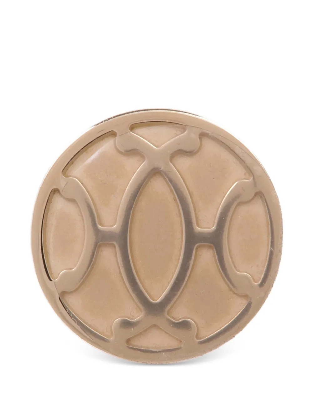 Hermès Pre-Owned cut-out scarf ring - Oro
