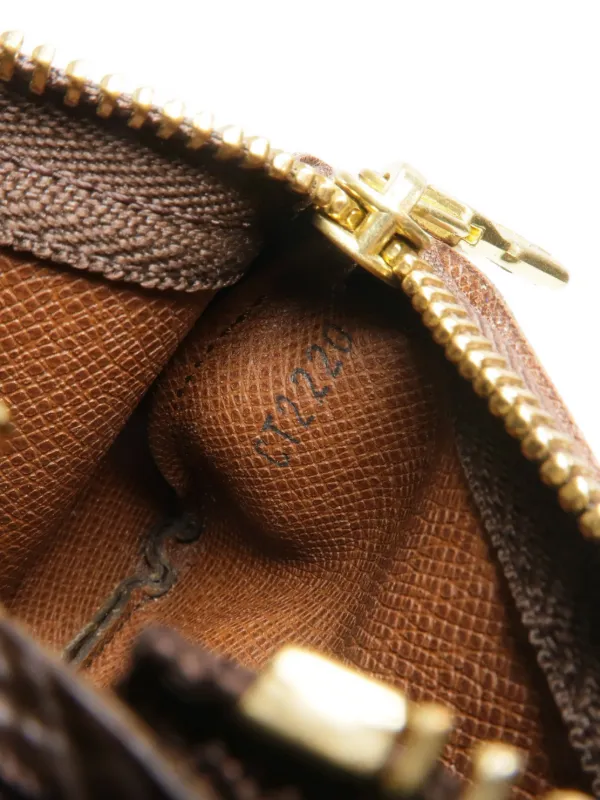 Louis Vuitton Pre-Owned Monogram Canvas Wallet | Brown | FARFETCH