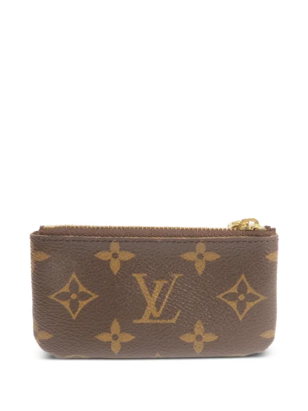 Louis Vuitton Pre-Owned Monogram Canvas Wallet | Brown | FARFETCH