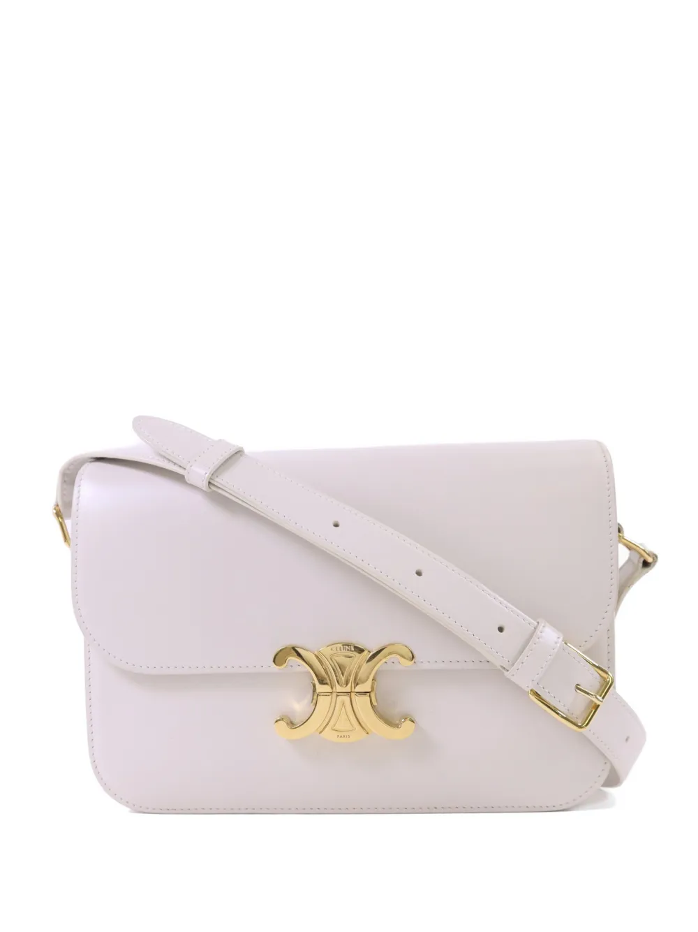 Celine Pre-Owned Teen Triomphe shoulder bag - Bianco
