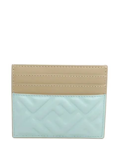 Fendi Pre-Owned FF embossed card holder