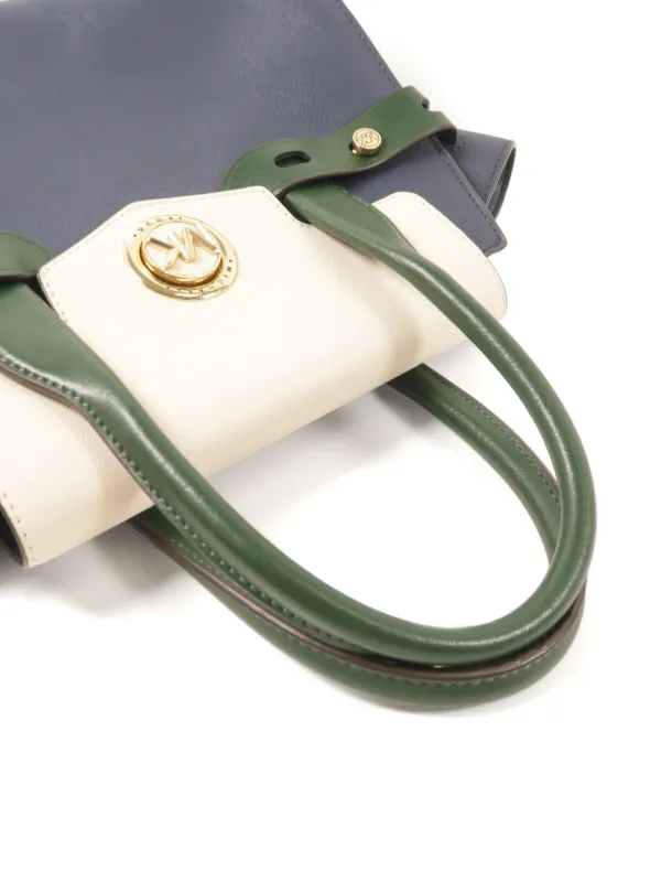 Michael Kors Vintage Carmen 2way ハンドバッグ | ブルー | FARFETCH JP