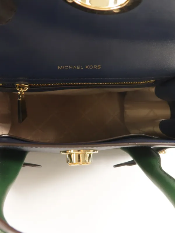 Michael Kors Vintage Carmen 2way ハンドバッグ | ブルー | FARFETCH JP