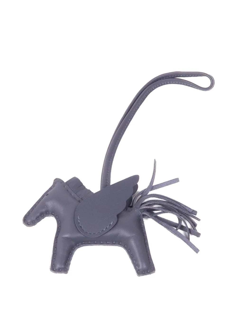 Hermès Pre-Owned PM Rodeo Pégase bag charm - Grigio