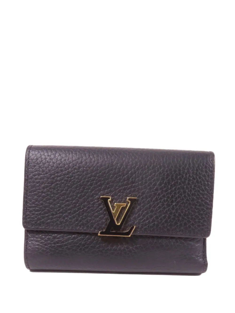 Louis Vuitton Pre-Owned Capucines Compact trifold wallet - Nero