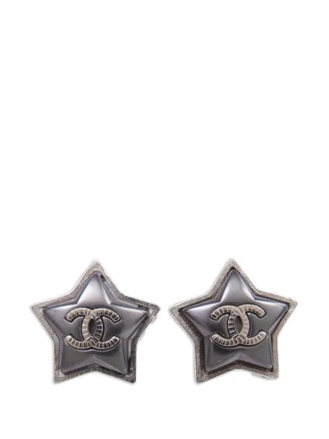 CHANEL Pre-Owned CC-stjerneøreringe