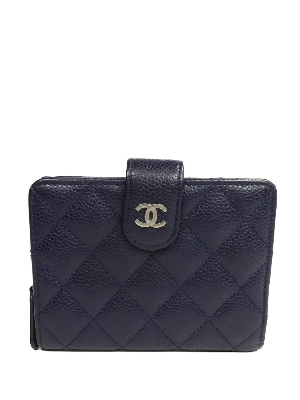CHANEL Pre-Owned CC bifold wallet - Blau