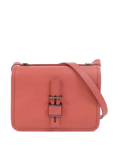 Loro Piana Pre-Owned Lock In leather shoulder bag