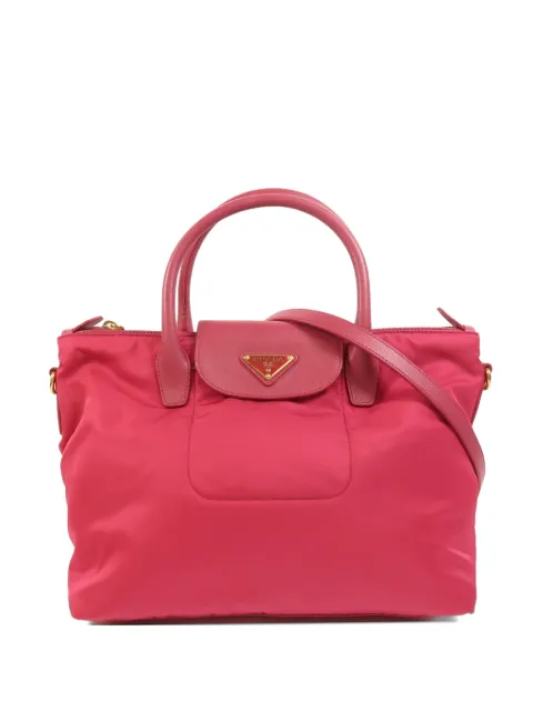 Prada Pre-Owned Tessuto Saffiano shoulder bag