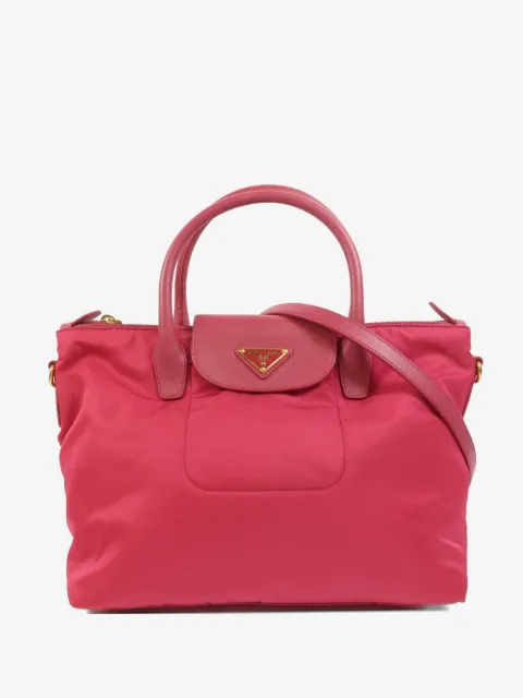 Prada Pre-Owned sac porté épaule Tessuto Saffiano