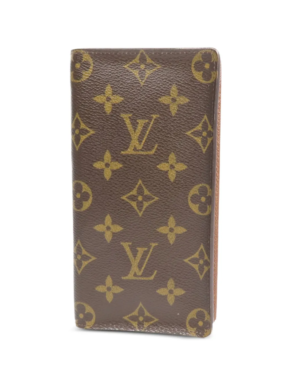Louis Vuitton Pre-Owned Brazza Monogram canvas wallet - Marrone