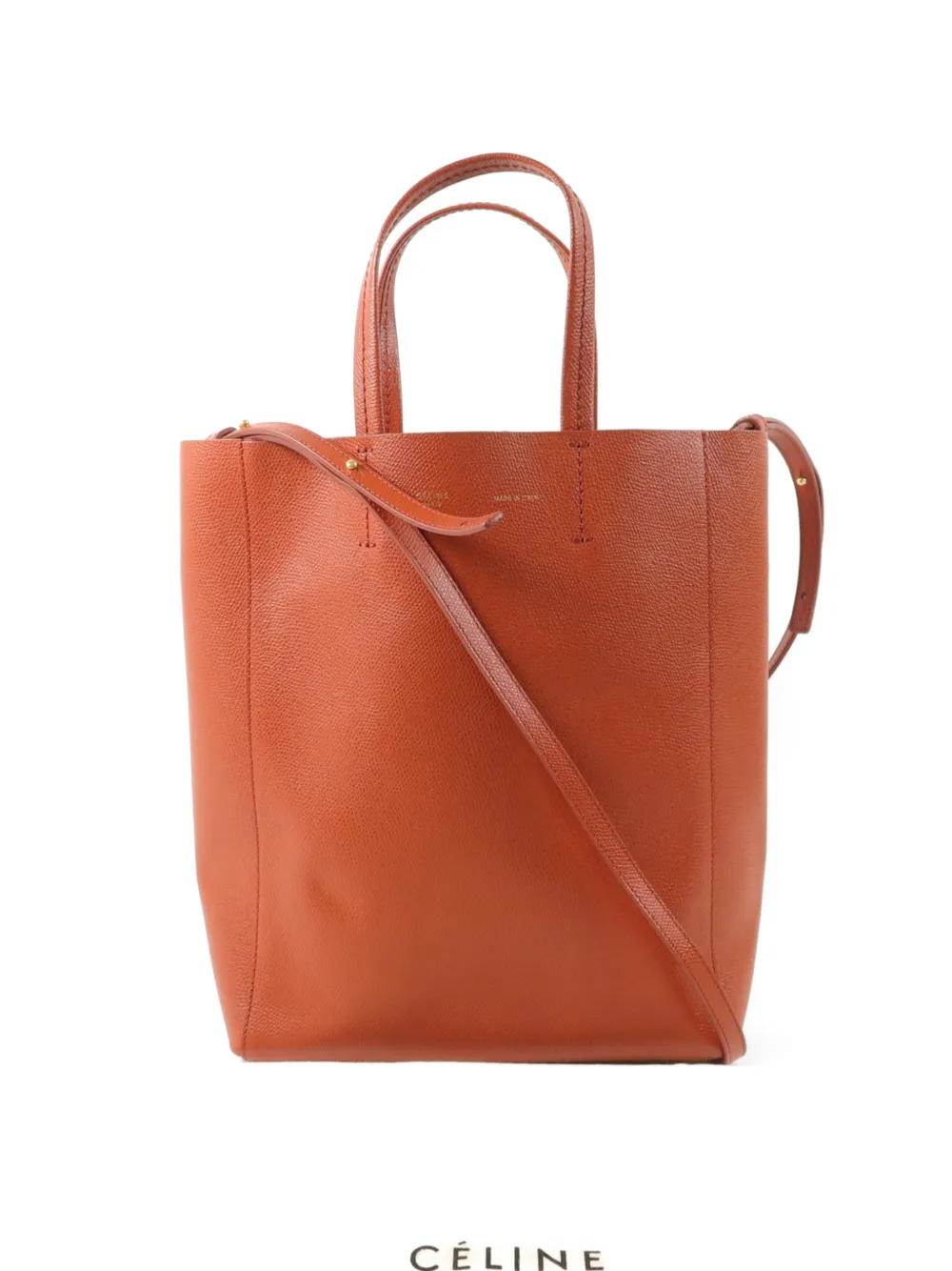 Celine Pre-Owned Small Vertical Cabas tote bag - Braun