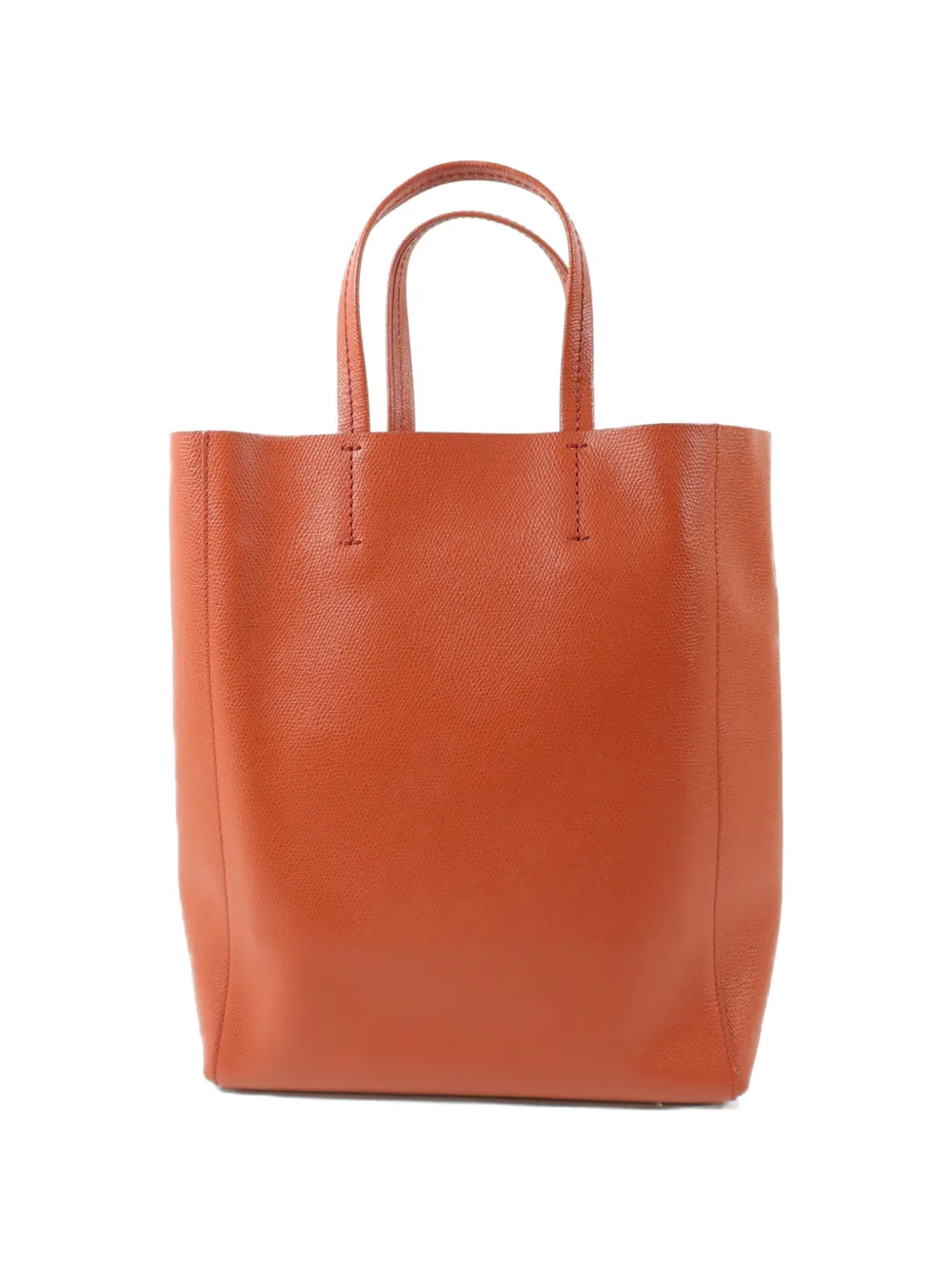 Celine Pre-owned Small Vertical Cabas Tote Bag in Brown, view 2