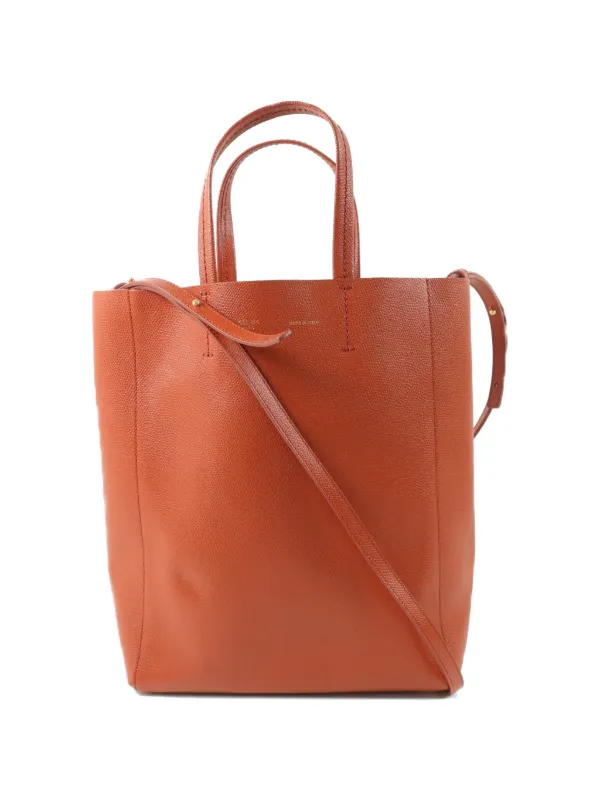 Celine Pre-owned Small Vertical Cabas Tote Bag in Brown