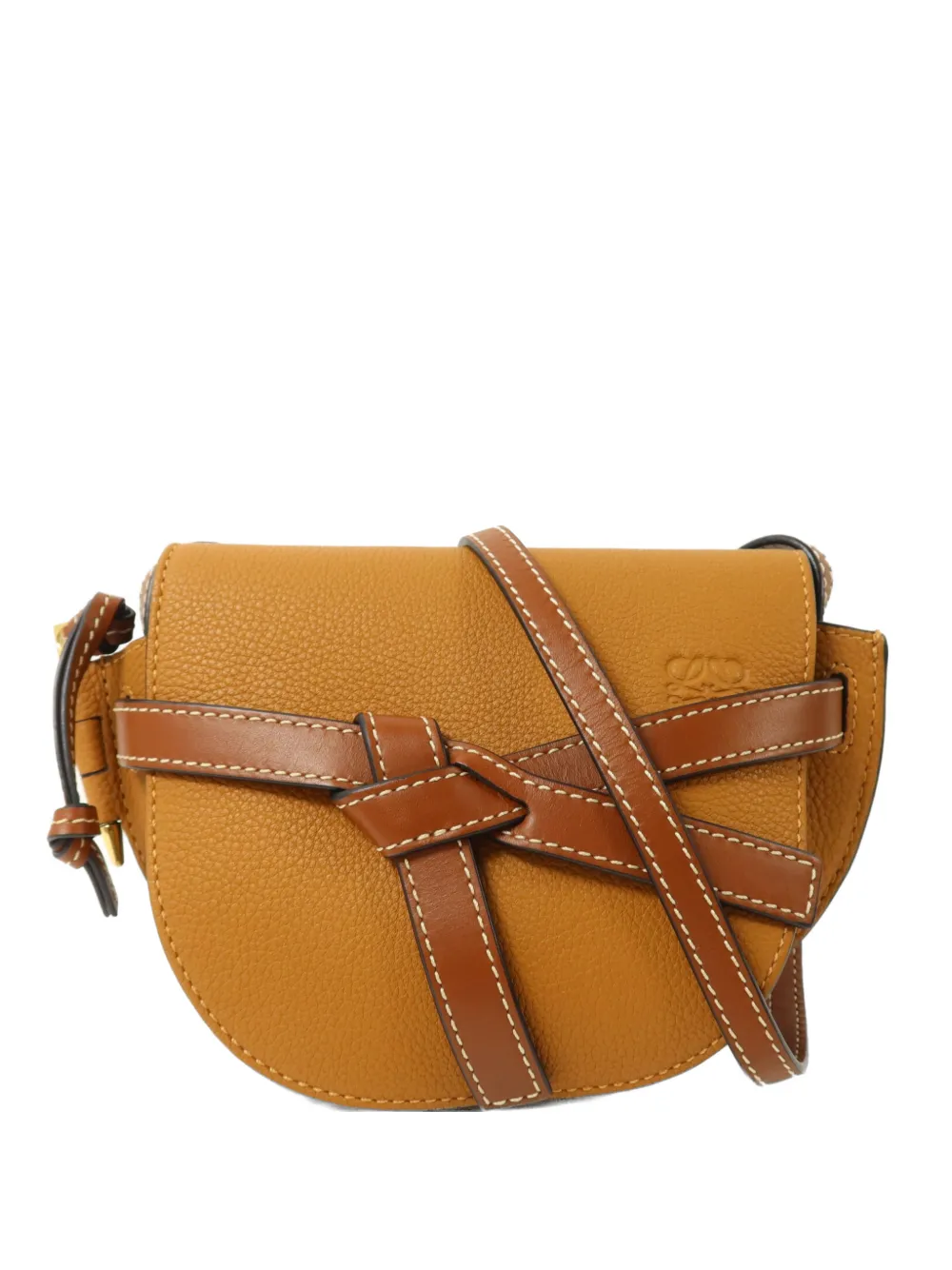 Loewe Pre-Owned Gate leather shoulder bag - Toni neutri