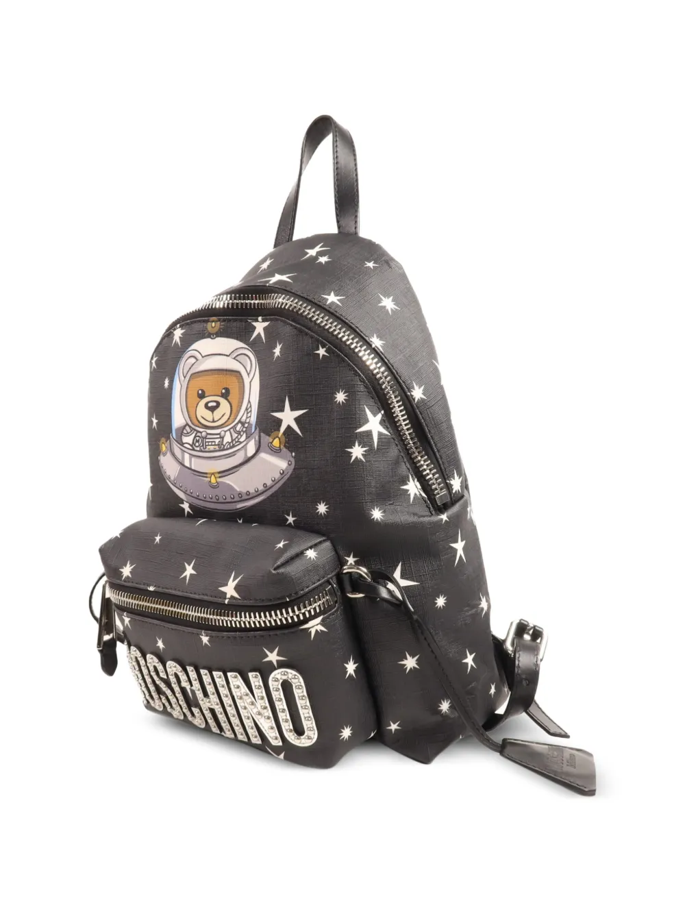 Moschino Pre-Owned Teddy Bear star-print backpack - Nero
