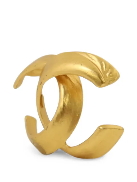CHANEL Pre-Owned broche à logo CC