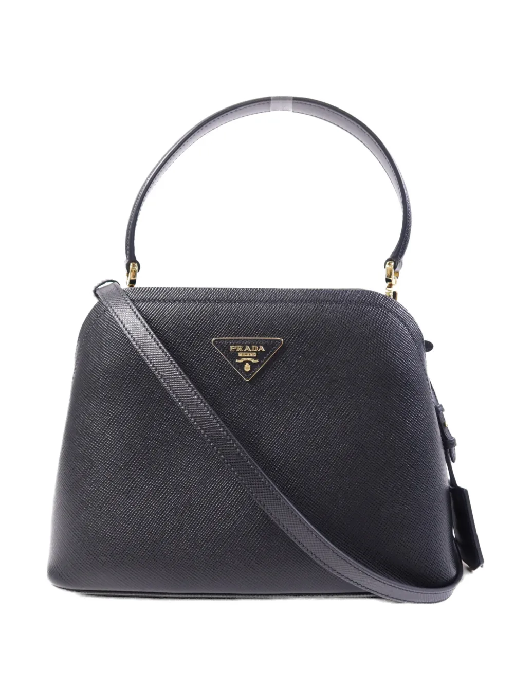 Prada Pre-Owned Saffiano leather shoulder bag - Nero