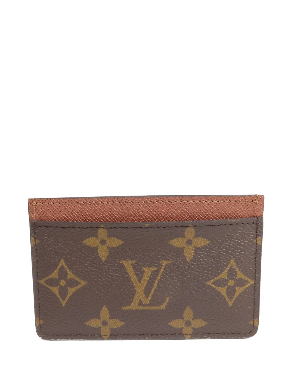 Louis Vuitton Pre-Owned Monogram card holder - Marrone