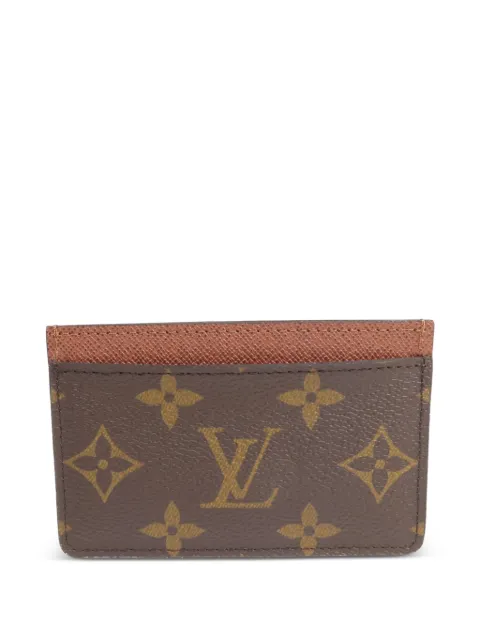 Louis Vuitton Pre-Owned tarjetero Monogram
