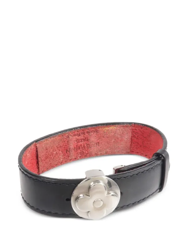 LOUIS VUITTON ルイヴィトン グッドラック ブレスレット　ブラック Louis Vuitton Pre-Owned ヴー グッドラック ブレスレット | ブラック