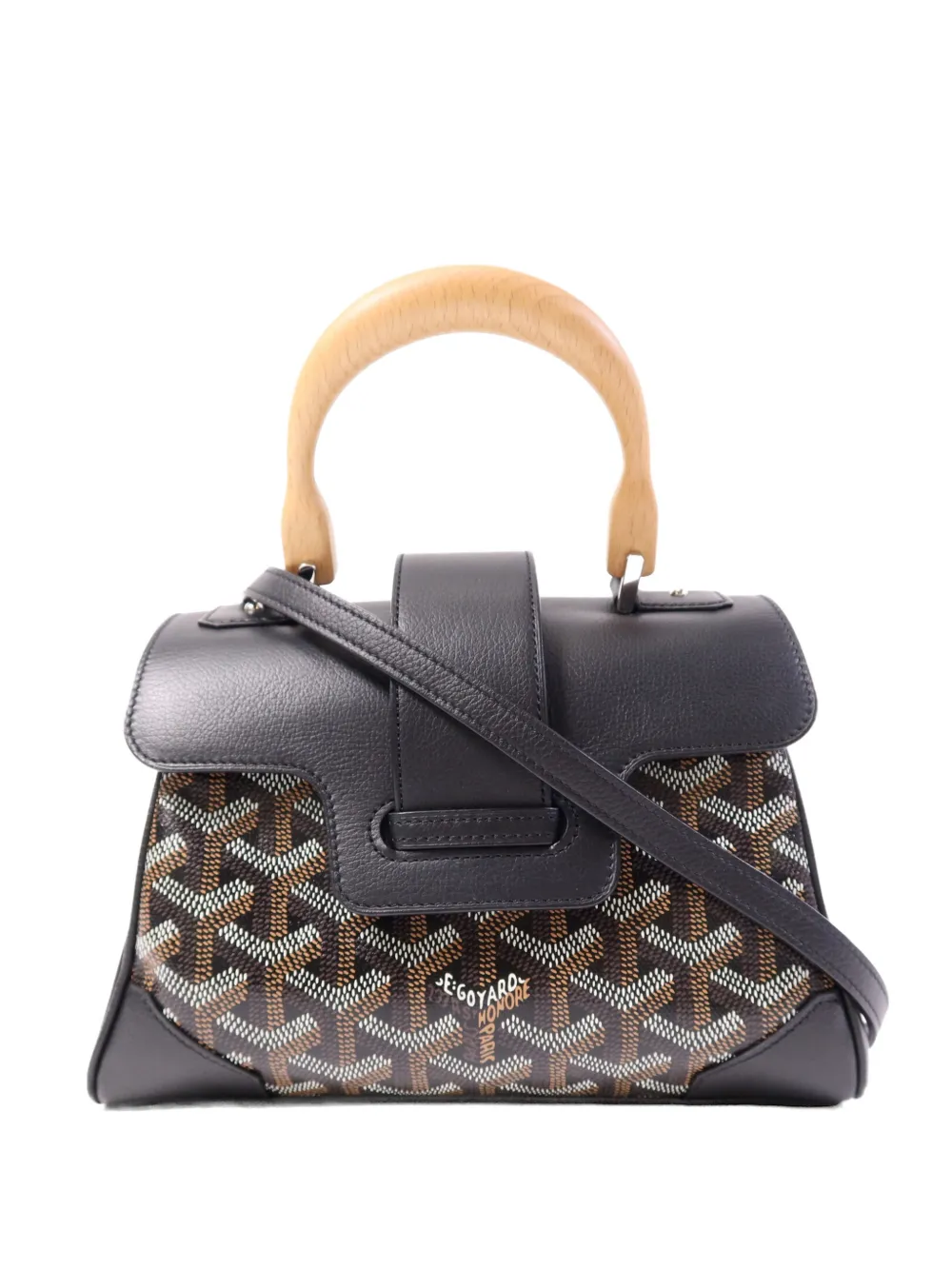 Goyard Pre-Owned Saigon Souple mini shoulder bag - Nero