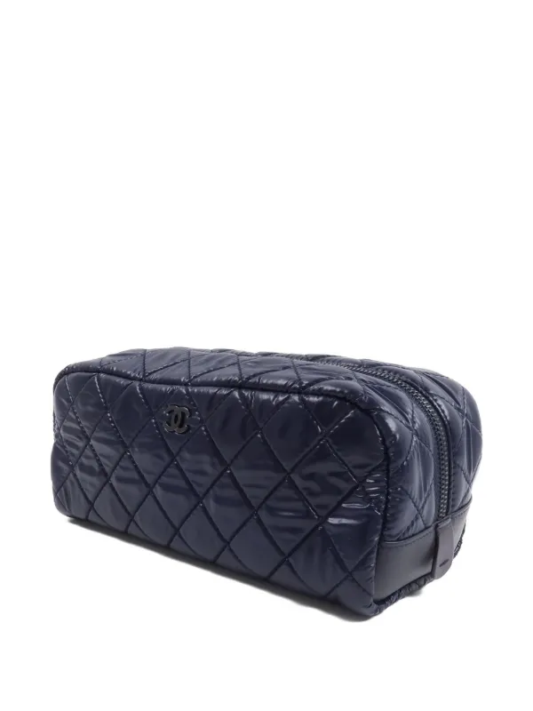 CHANEL コココクーン クラッチバッグ CHANEL Pre-Owned ココ コクーン クラッチバッグ | ブルー | FARFETCH JP
