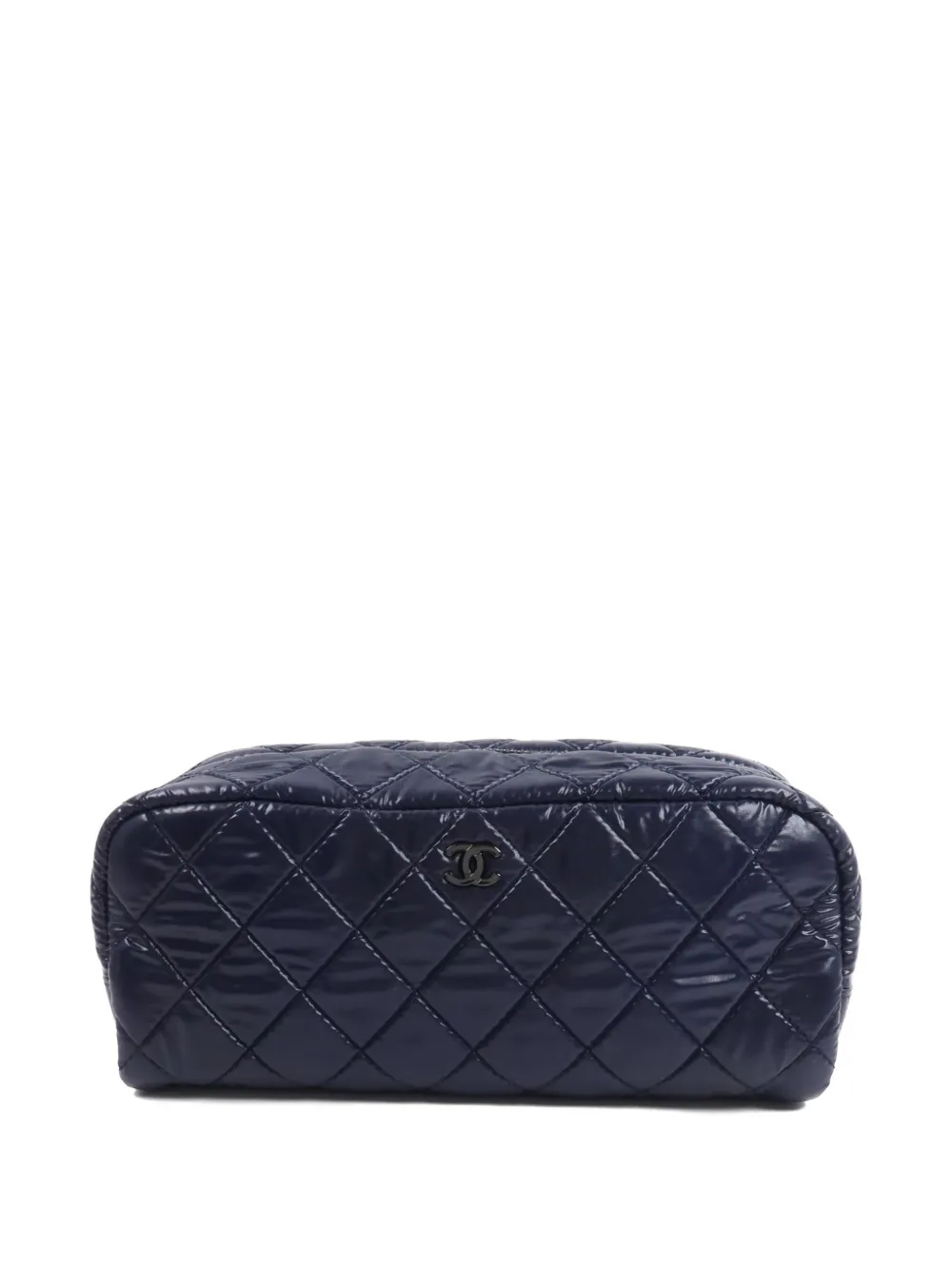 CHANEL コココクーン クラッチバッグ CHANEL Pre-Owned ココ コクーン クラッチバッグ | ブルー | FARFETCH JP