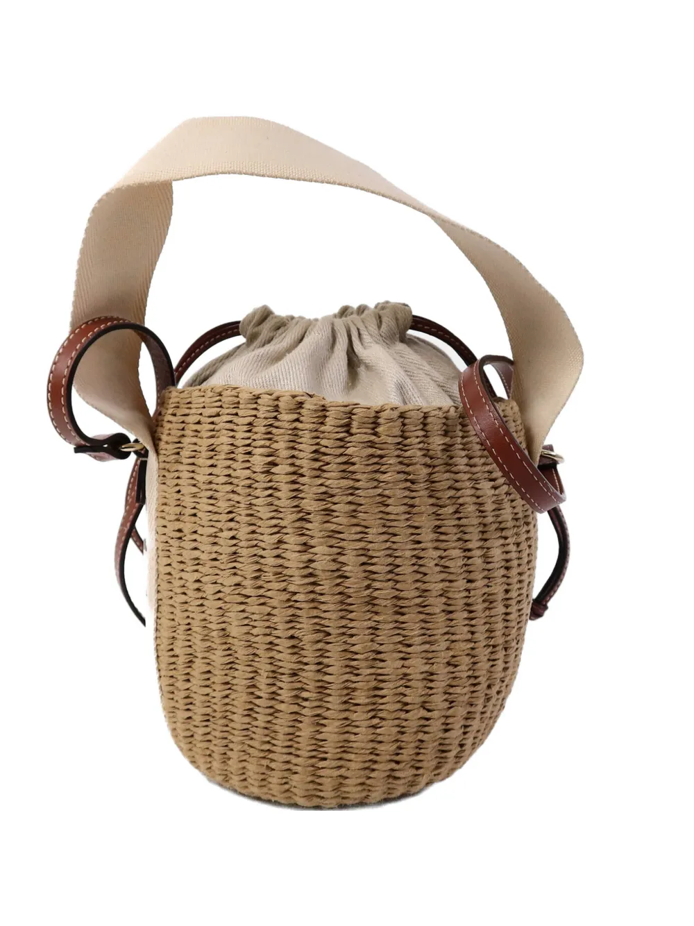 Chloé Pre-Owned Woody basket bag - Toni neutri