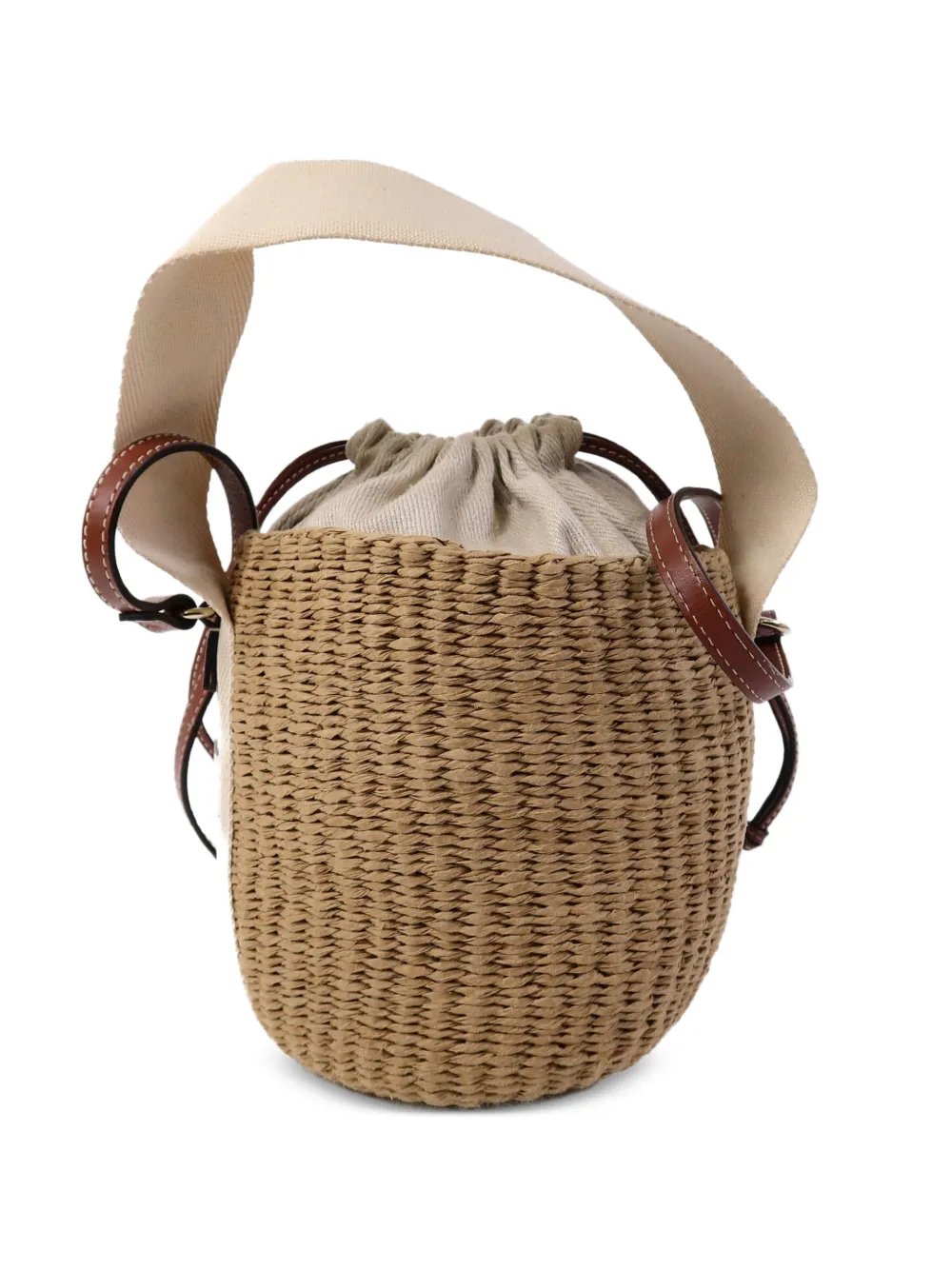 Chloé Pre-Owned Woody basket bag - Toni neutri