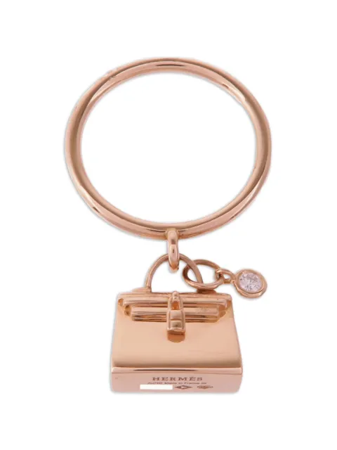 Hermès Pre-Owned anillo Amulettes Kelly con diamantes