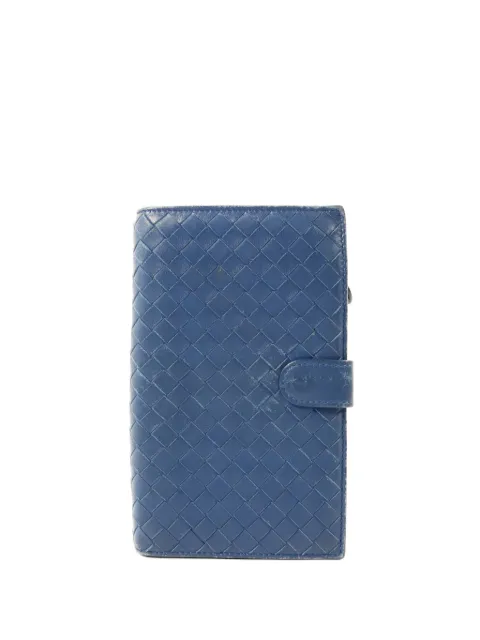 Bottega Veneta Pre-Owned Intrecciato bi-fold lambskin wallet