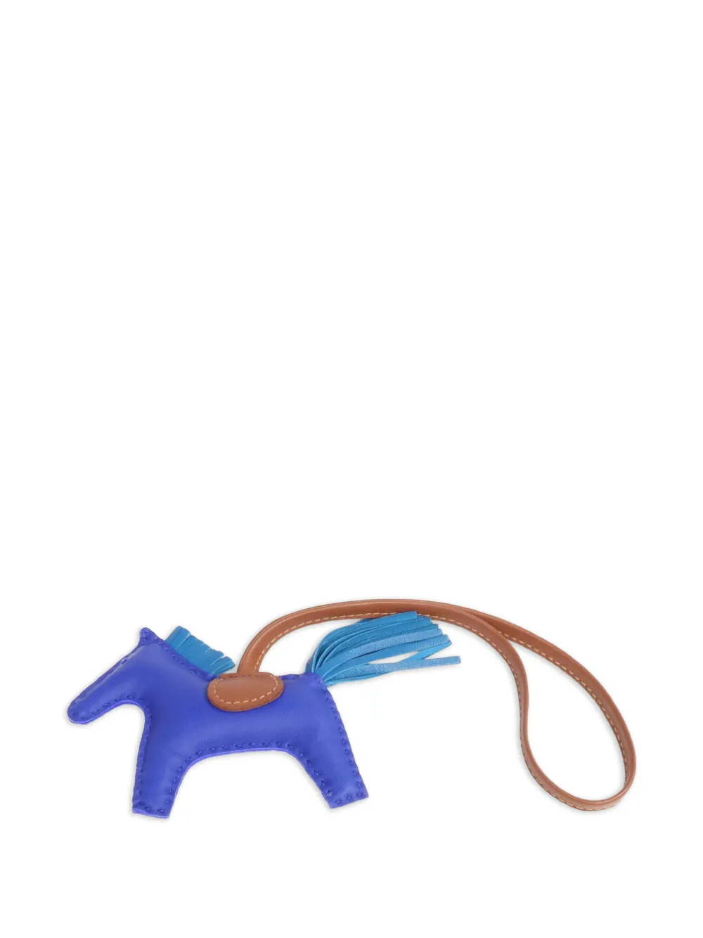 Hermès Pre-Owned PM Rodeo bag charm - Blu
