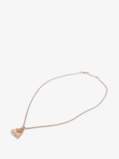 Hermès Pre-Owned collar Kelly con diamantes