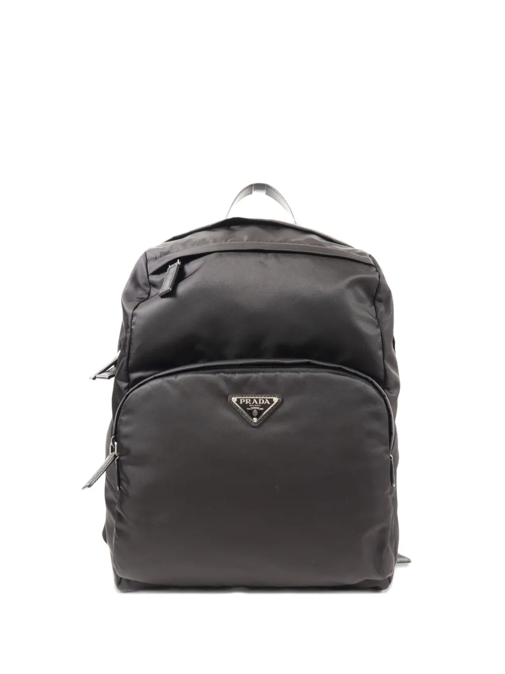 Prada Pre-Owned Re-Nylon Saffiano leather backpack - Nero