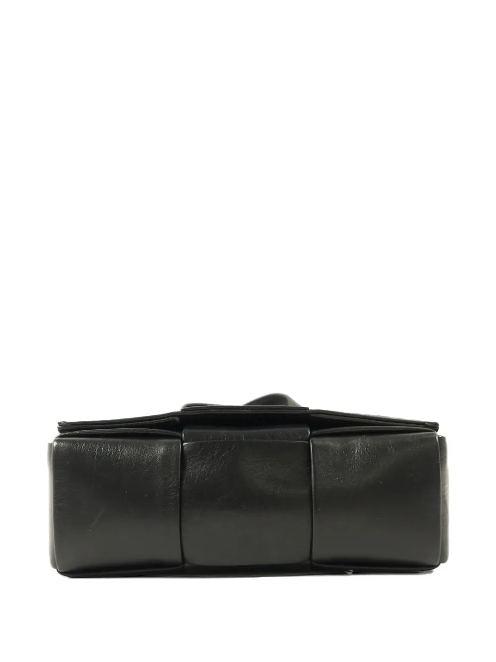Bottega Veneta Pre-Owned Cassette mini-crossbodytas Zwart