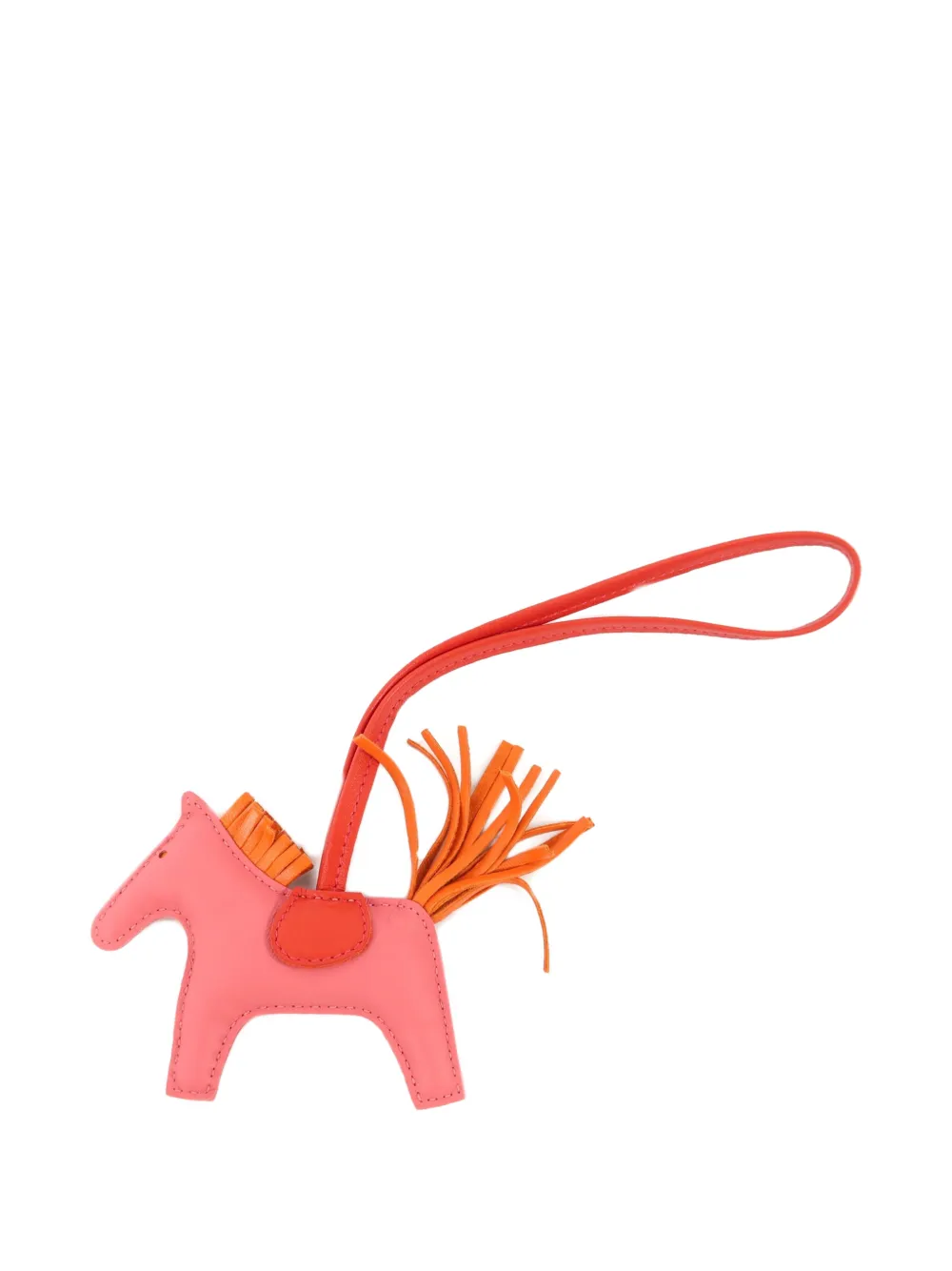 Hermès Pre-Owned Rodeo PM horse charm - Rosa