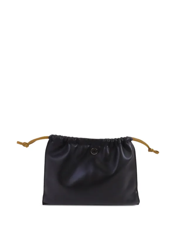 Hermès Pre-owned Swift Drawstring Pouch in Black