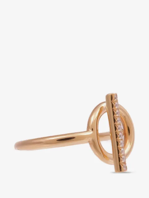 Hermès Pre-Owned Echappée diamond ring