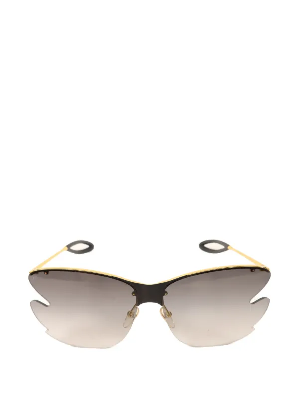 Louis Vuitton Pre-owned Bohemian Vuittony Sunglasses in Gold