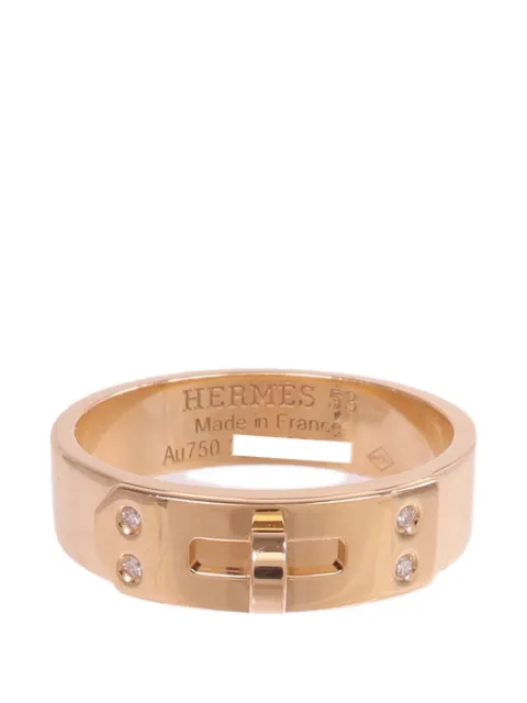 Hermès Pre-Owned Kelly diamond ring