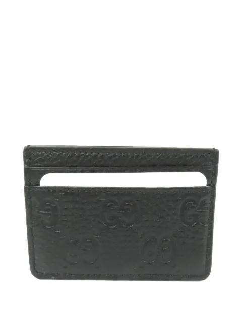 Gucci Pre-Owned GG Emblem card case