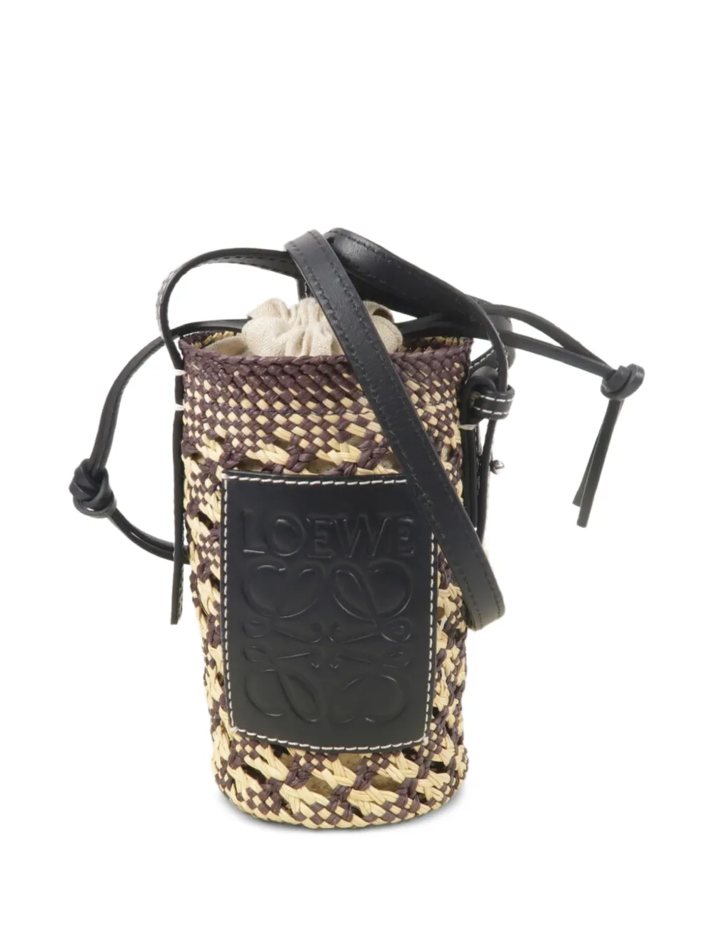 Loewe Pre-Owned Cylinder Pocket shoulder bag - Brown