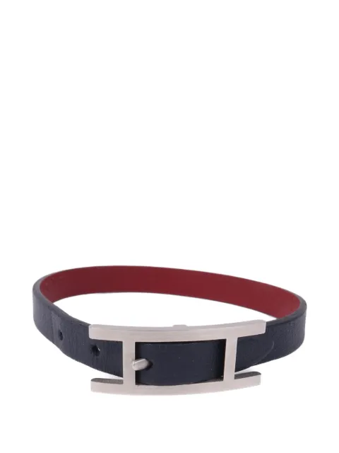 Hermès Pre-Owned Behapi leather bracelet