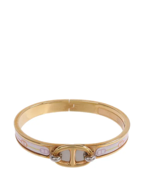 Hermès Pre-Owned Mini Clic Chaine d'Ancre enamel bracelet