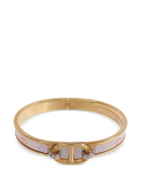 Hermès Pre-Owned Mini Clic Chaine d'Ancre-armbånd med emalje