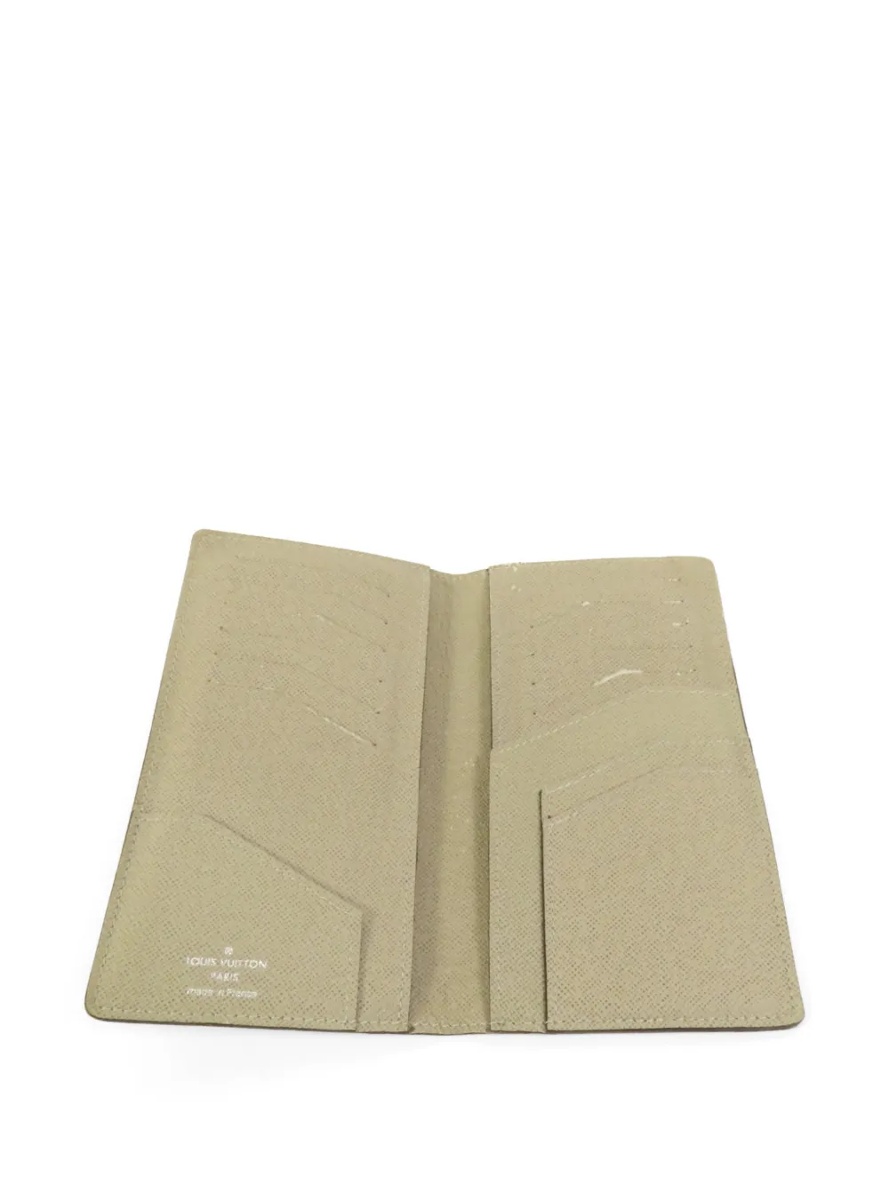 Louis Vuitton Pre-Owned bi-fold long calfskin wallet - Grigio